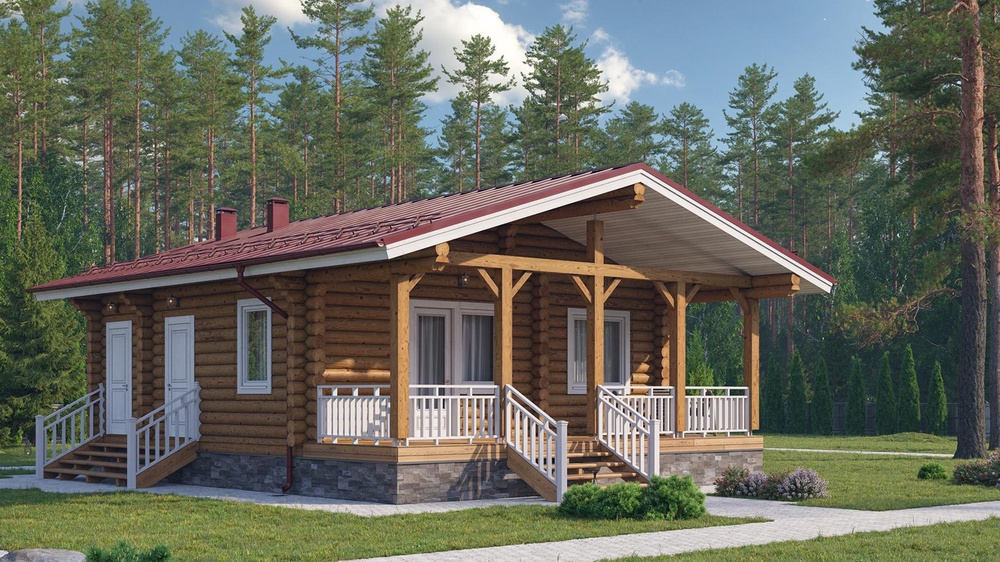 Дом Солнечный, 80 м2.