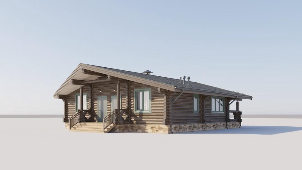 Дом Горный, 150 м2.