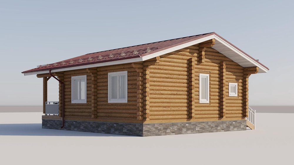 Дом Солнечный, 80 м2.