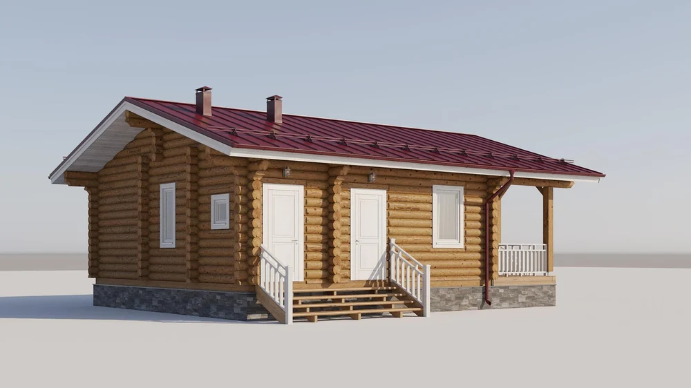 Дом Солнечный, 80 м2.