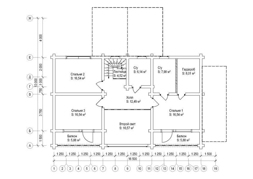 Дом Зимний, 300 м2.