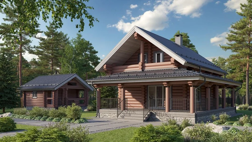 Дом Осенний, 170 м2.