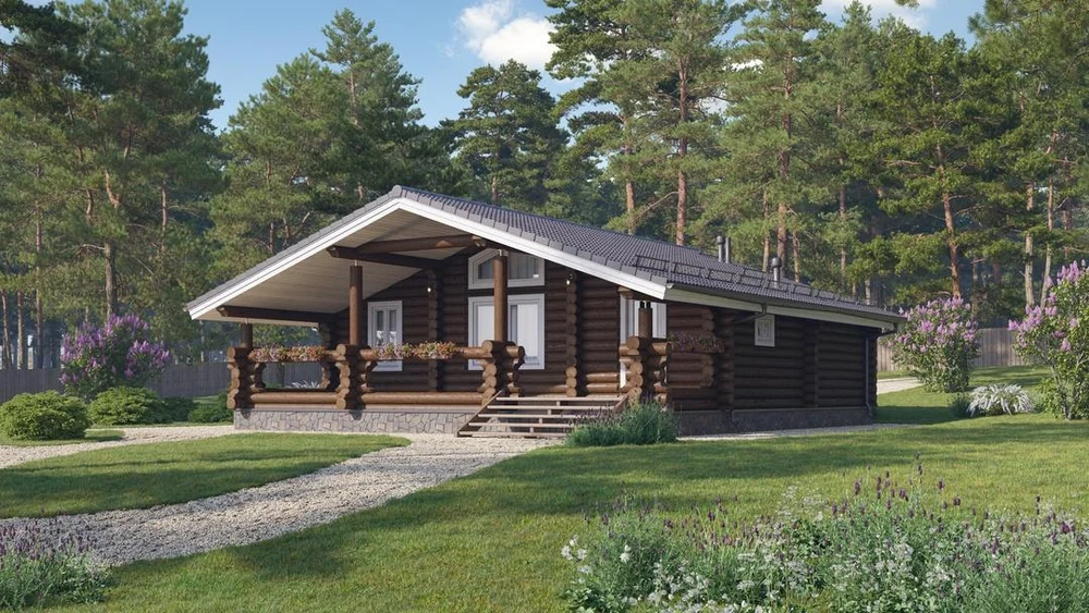 Дом Озерный, 120 м2.