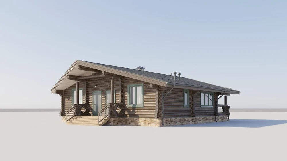 Дом Горный, 150 м2.